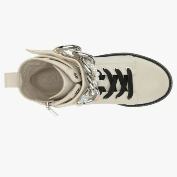 Karl Lagerfeld combat boot - Picture 4 of 7